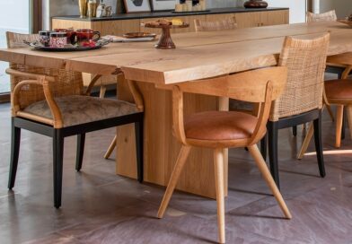 live edge dining room table