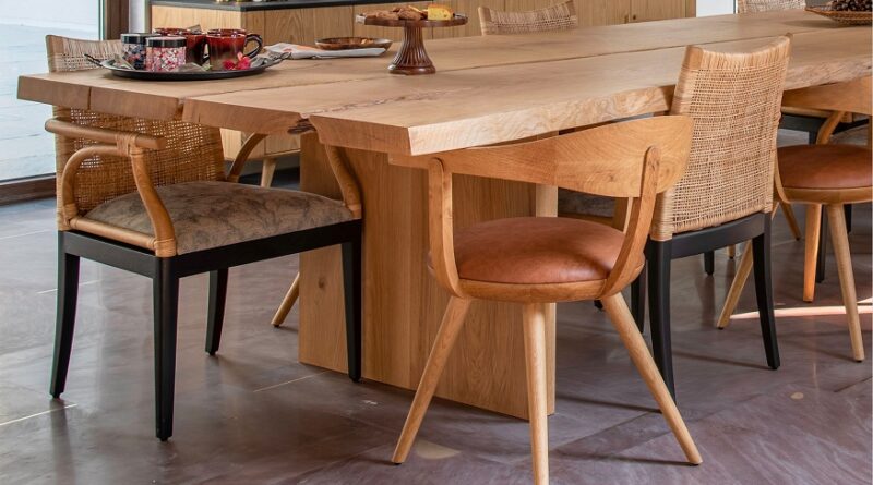 live edge dining room table